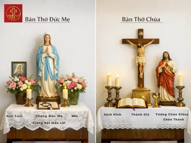 Trang Tri Ban Tho Duc Me Trang Tri Ban Tho Duc Me