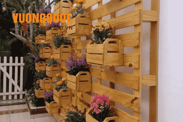 Trang Trí Tường Bằng Gỗ Pallet Trang Trí Tường Bằng Gỗ Pallet
