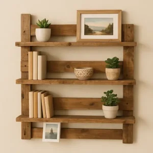 Trang Trí Tường Bằng Gỗ Pallet
