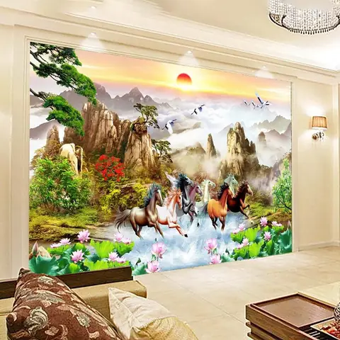 Tranh Gian Tuong 3d Phong Khach