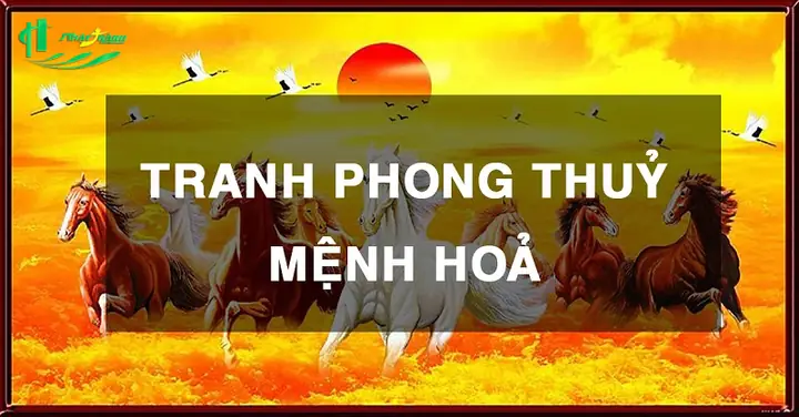 Tranh Treo Phòng Khách Mệnh Hỏa