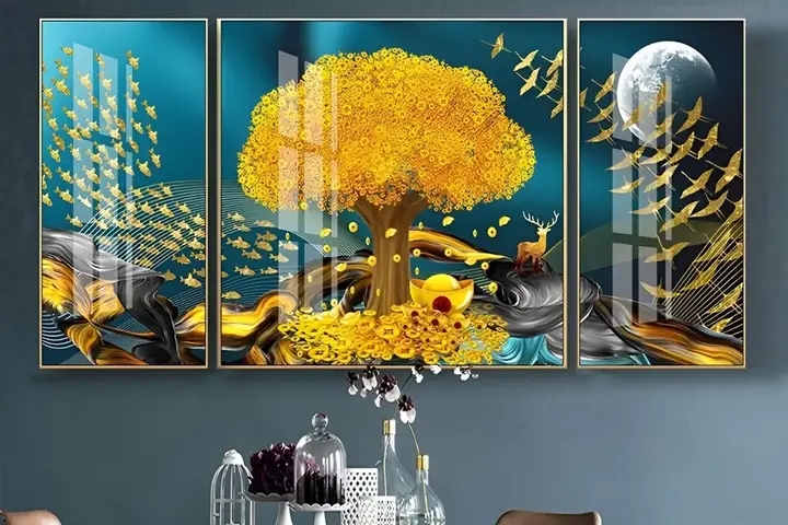 Tranh Treo Phòng Khách Mệnh Hỏa