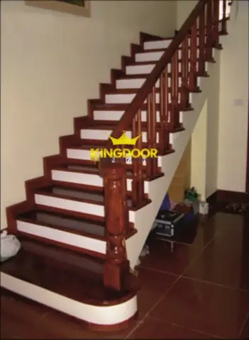 Trụ Tay Vịn Cầu Thang Gỗ