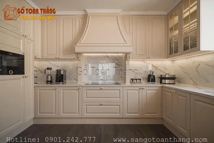 Tủ Bếp Nhựa Tân Cổ Điển Tủ Bếp Nhựa Tân Cổ Điển