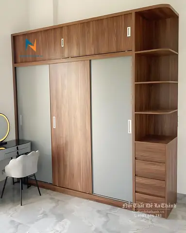 Tủ Cánh Lùa Gỗ Công Nghiệp Tủ Cánh Lùa Gỗ Công Nghiệp