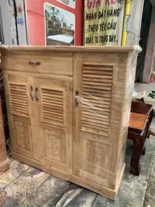 Tủ Dép Gỗ Cao Su