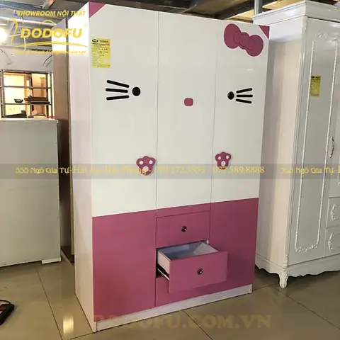 Tủ Đựng Quần Áo Hello Kitty