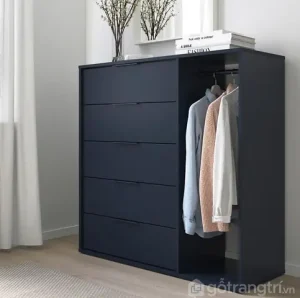 Tủ Gỗ Thấp Đựng Quần Áo