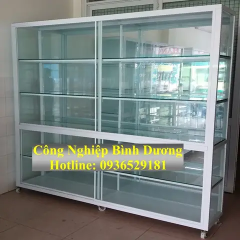 Tủ Kiếng Đựng Mỹ Phẩm Tủ Kiếng Đựng Mỹ Phẩm