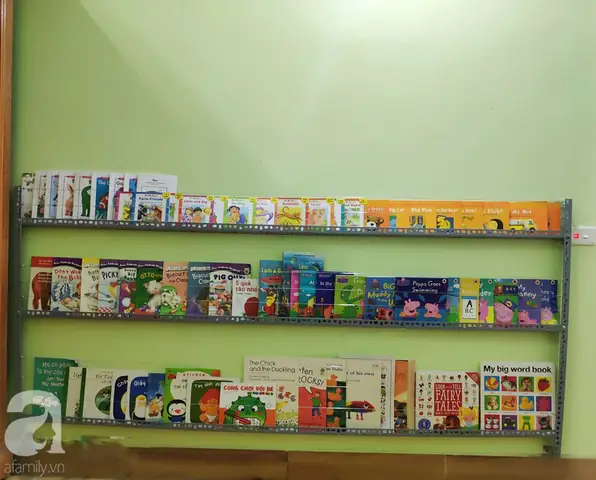 Tự Làm Kệ Sách Cho Bé