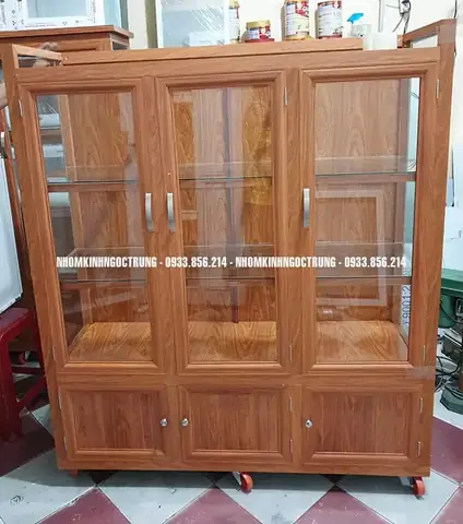 Tủ Ly Chén Bằng Gỗ Tủ Ly Chén Bằng Gỗ