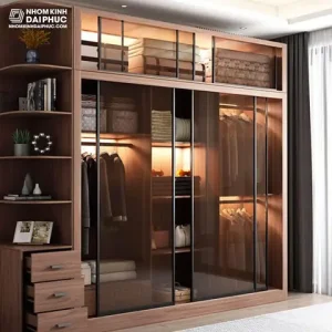 Tủ Nhôm Kính Cửa Lùa