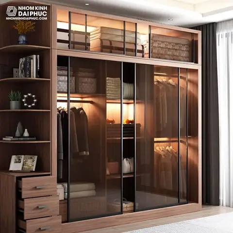 Tủ Nhôm Kính Cửa Lùa Tủ Nhôm Kính Cửa Lùa