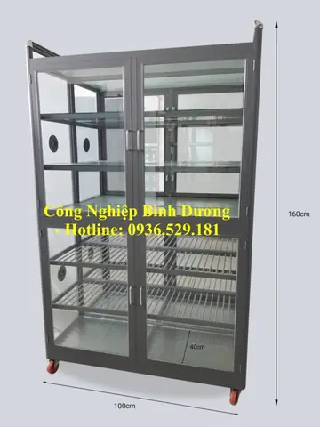 Tủ Nhôm Kính Đựng Đồ Ăn