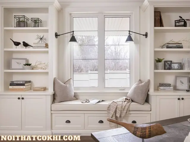 Tủ Quần Áo Bao Quanh Cửa Sổ Tủ Quần Áo Bao Quanh Cửa Sổ