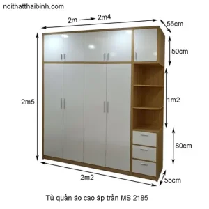 Tủ Quần Áo Cao 2m