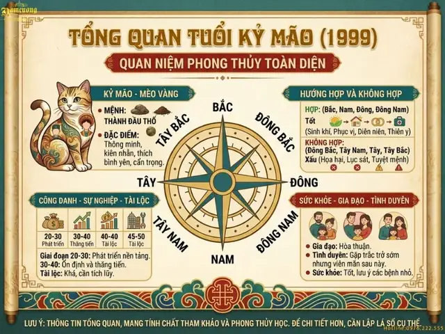 Tuổi Kỷ Mão Hợp Hướng Nào Tuổi Kỷ Mão Hợp Hướng Nào