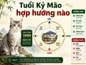Tuổi Kỷ Mão Hợp Hướng Nào