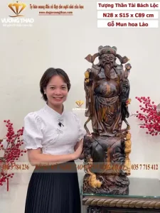 Tượng Gỗ Ông Thần Tài Đẹp