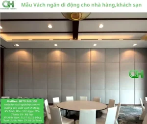 Vách Di Động Cách Âm