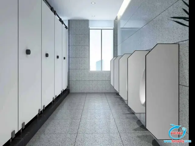 Vách Ngăn Nhà Vệ Sinh Chống Nước