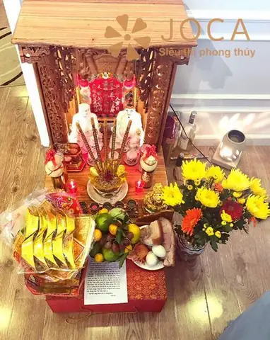 Văn Khấn Chuyển Bàn Thờ Ông Táo