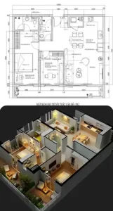 Vẽ Thiết Kế Nội Thất