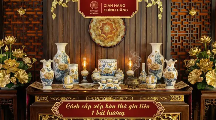 Vị Trí Bát Hương Trên Bàn Thờ Gia Tiên Vị Trí Bát Hương Trên Bàn Thờ Gia Tiên